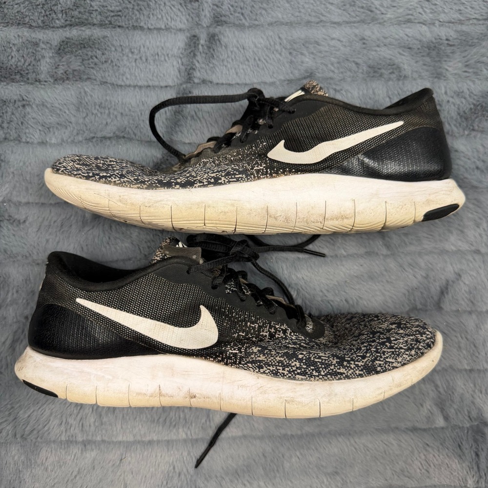 Nike Free RN 2017 Mens Running Shoes Black White 908983-001 Size 9